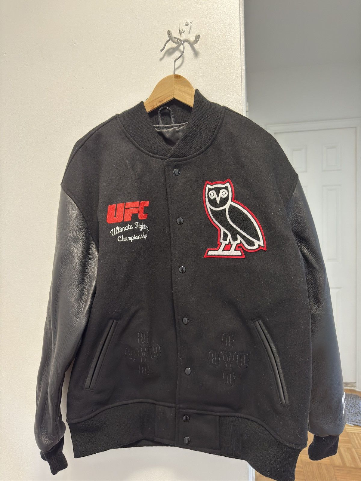 October's Very Own OVO x UFC Varsity Jacket Size US L / EU 52-54 / 3 - 2 Thumbnail