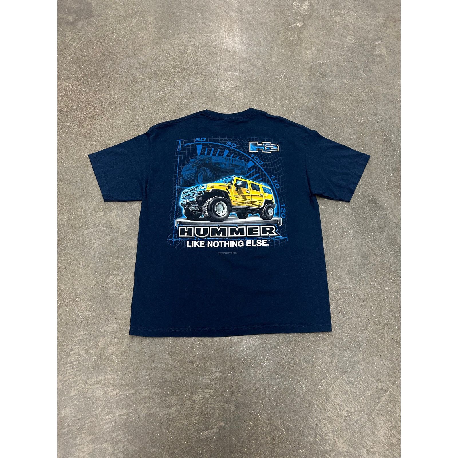Vintage Vintage Y2K 2002 Hummer H2 T-Shirt size XL Size US XL / EU 56 / 4 - 2 Thumbnail
