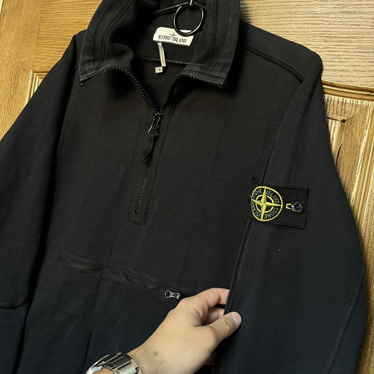 Stone Island Vintage Stone Island Half Zip Sweatshirt Pullover Hoodie Size US S / EU 44-46 / 1 - 4 Thumbnail