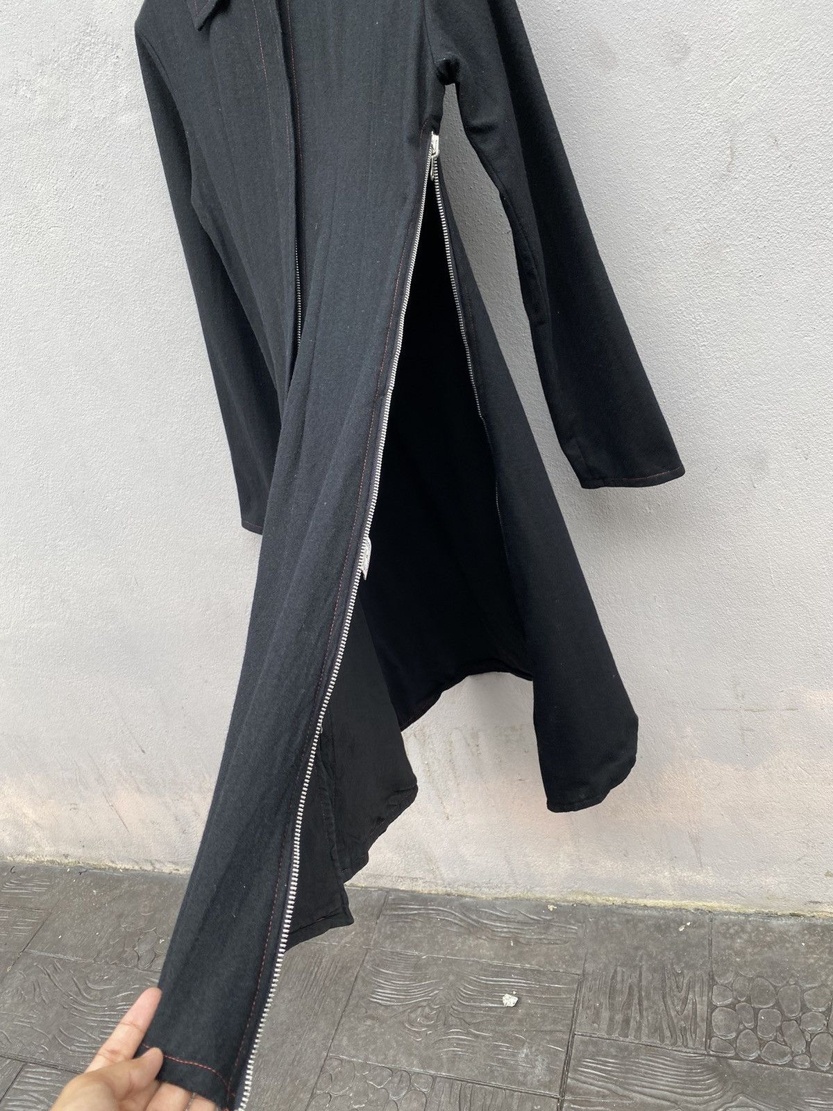 If Six Was Nine × Japanese Brand × Seditionaries H. NAOTO Anarchism Contra Stitch Gothic/Punk Long Zipped Size M / US 6-8 / IT 42-44 - 5 Thumbnail