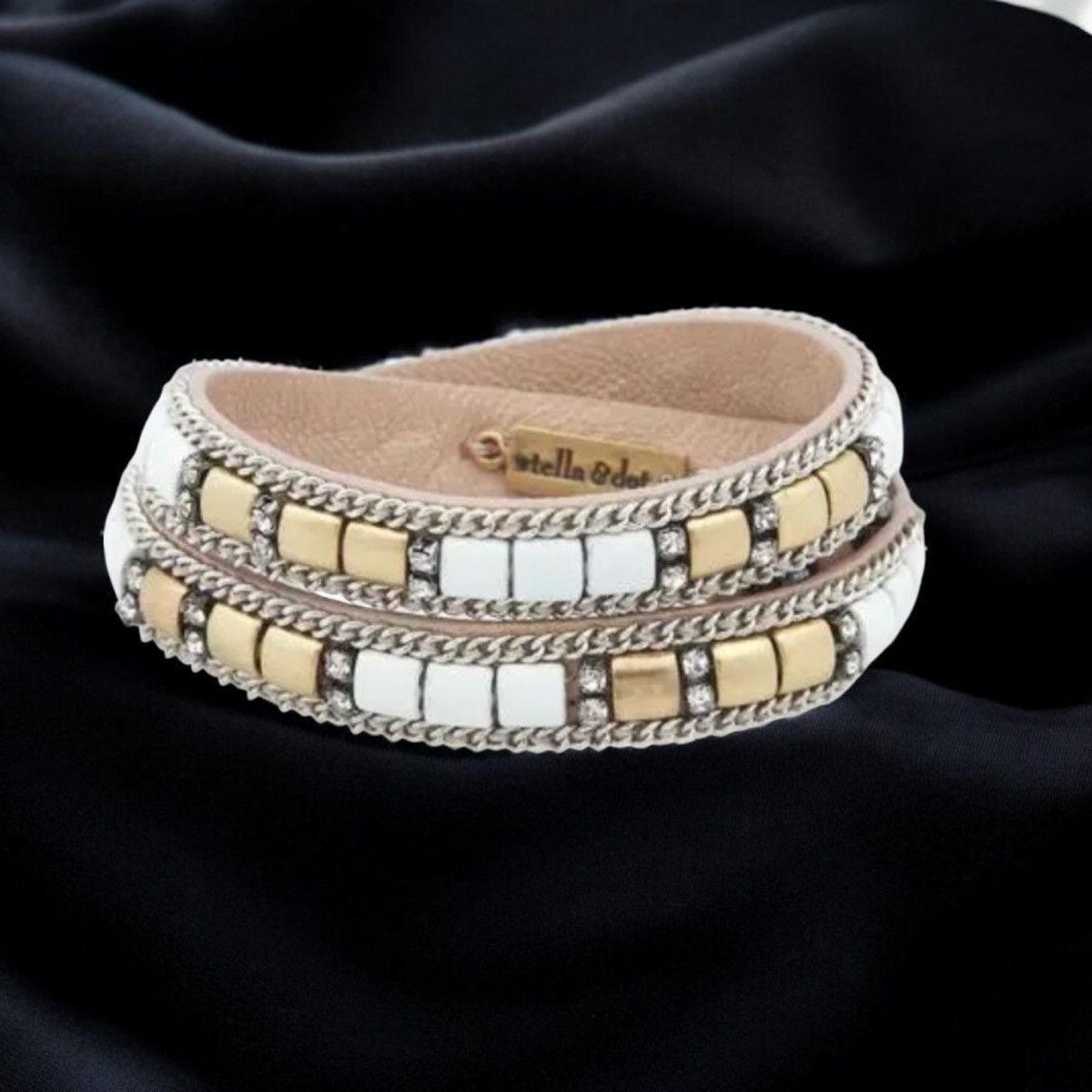 Other Stella & Dot Cady leather wrap bracelet Size ONE SIZE - 1 Thumbnail
