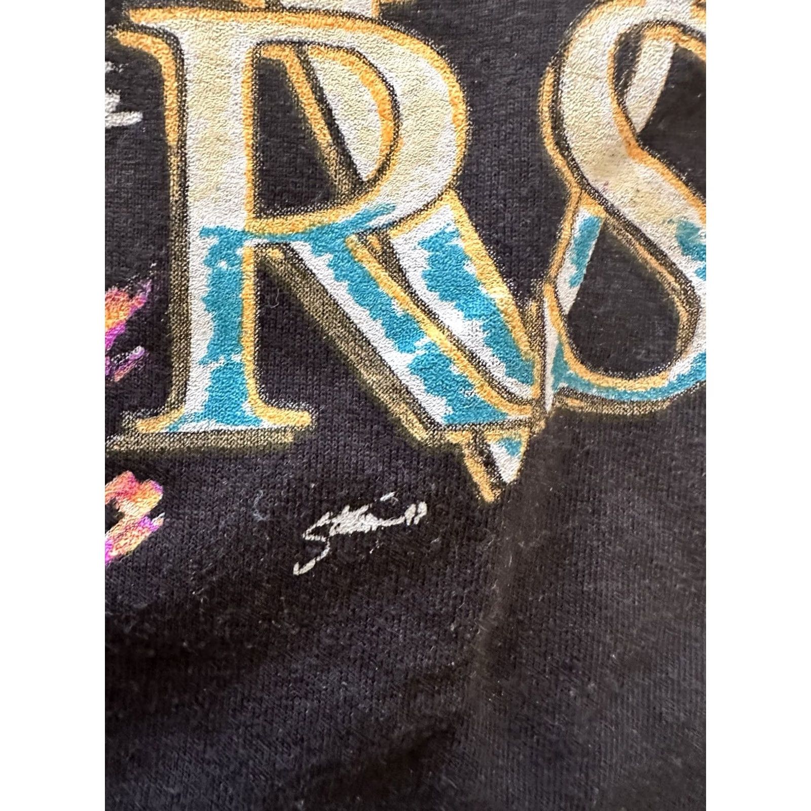 Vintage VINTAGE Ricky Van Shelton Shirt XXL Black 90S Country Band Tee USA MADE Mens Size US XXL / EU 58 / 5 - 4 Thumbnail