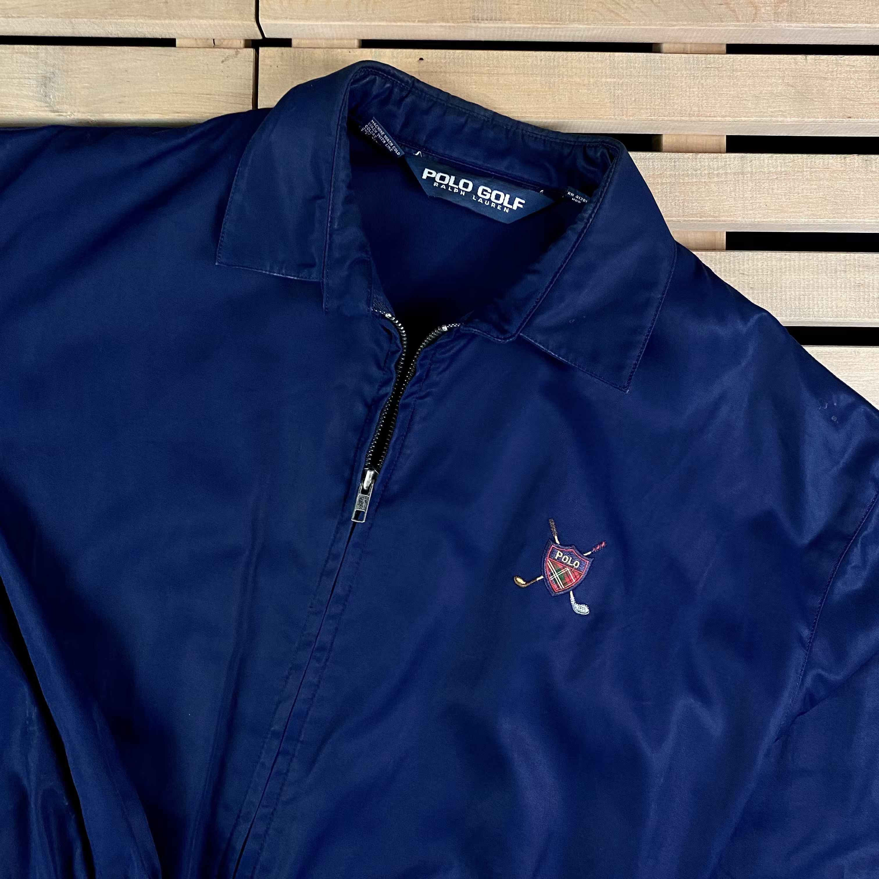 Polo Ralph Lauren × Ralph Lauren × Vintage Mens Bomber Jacket Polo Golf Ralph Lauren Vintage Size M Size US M / EU 48-50 / 2 - 2 Thumbnail