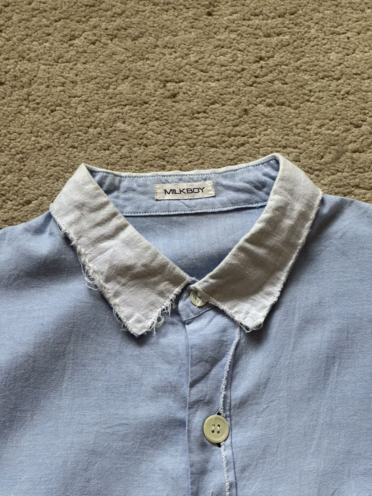 Japanese Brand 1990s Milkboy Seditionaries Shirt Size US L / EU 52-54 / 3 - 4 Thumbnail