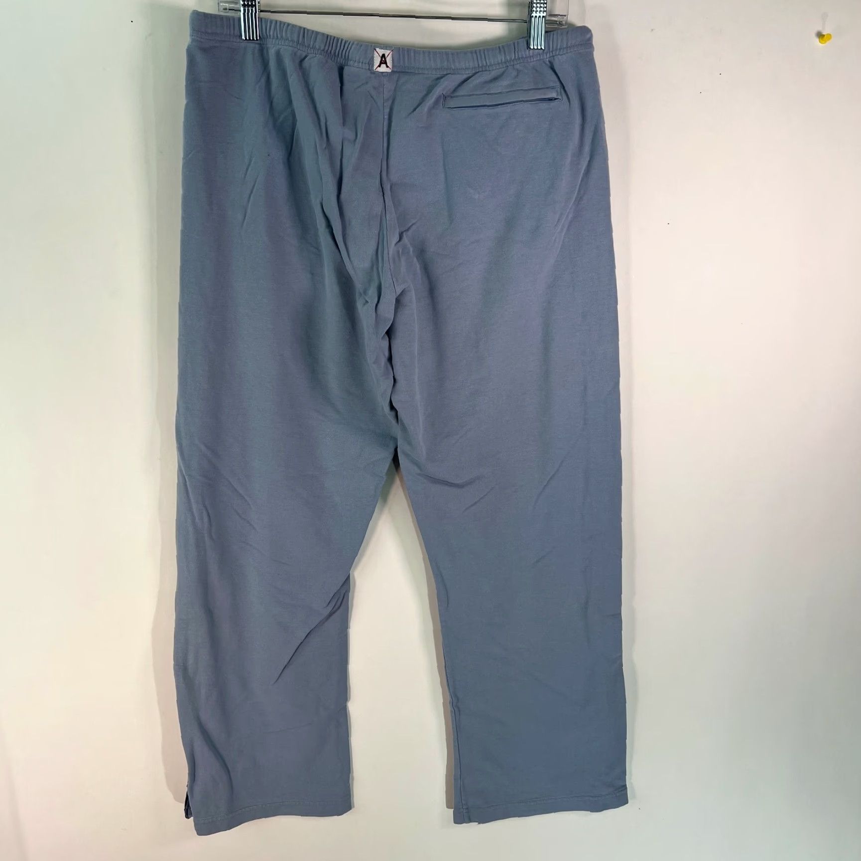 American Eagle Outfitters VINTAGE American Eagle Outfitters Womens Sweatpants Activewear Athletic Gray Size L Pockets Drawstring 97% cotton 3% Spandex Size 34" / US 12 / IT 48 - 2 Thumbnail