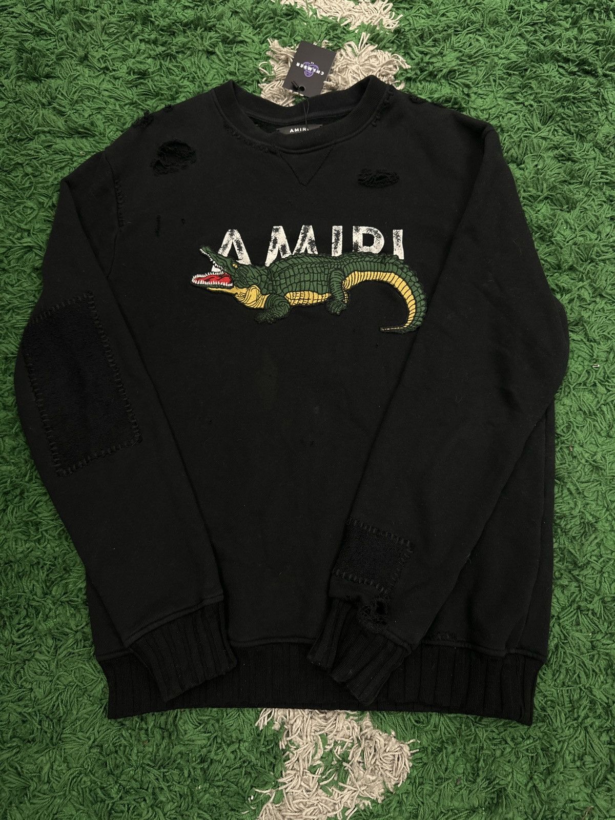 Amiri crocodile sweater online