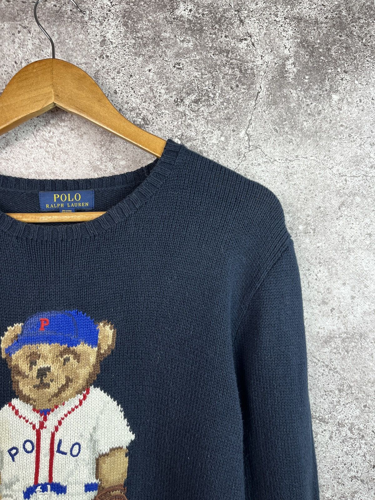 Polo Ralph Lauren Polo Ralph Lauren Polo Bear Sweater Knitwear Size L / US 10 / IT 46 - 4 Thumbnail