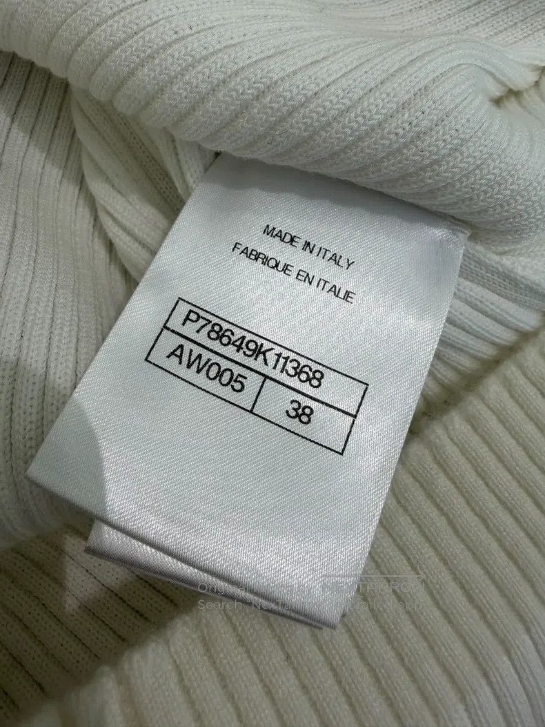 Chanel Chanel White double c hollow hooded knitted short sleeves Size XS / US 0-2 / IT 36-38 - 5 Thumbnail