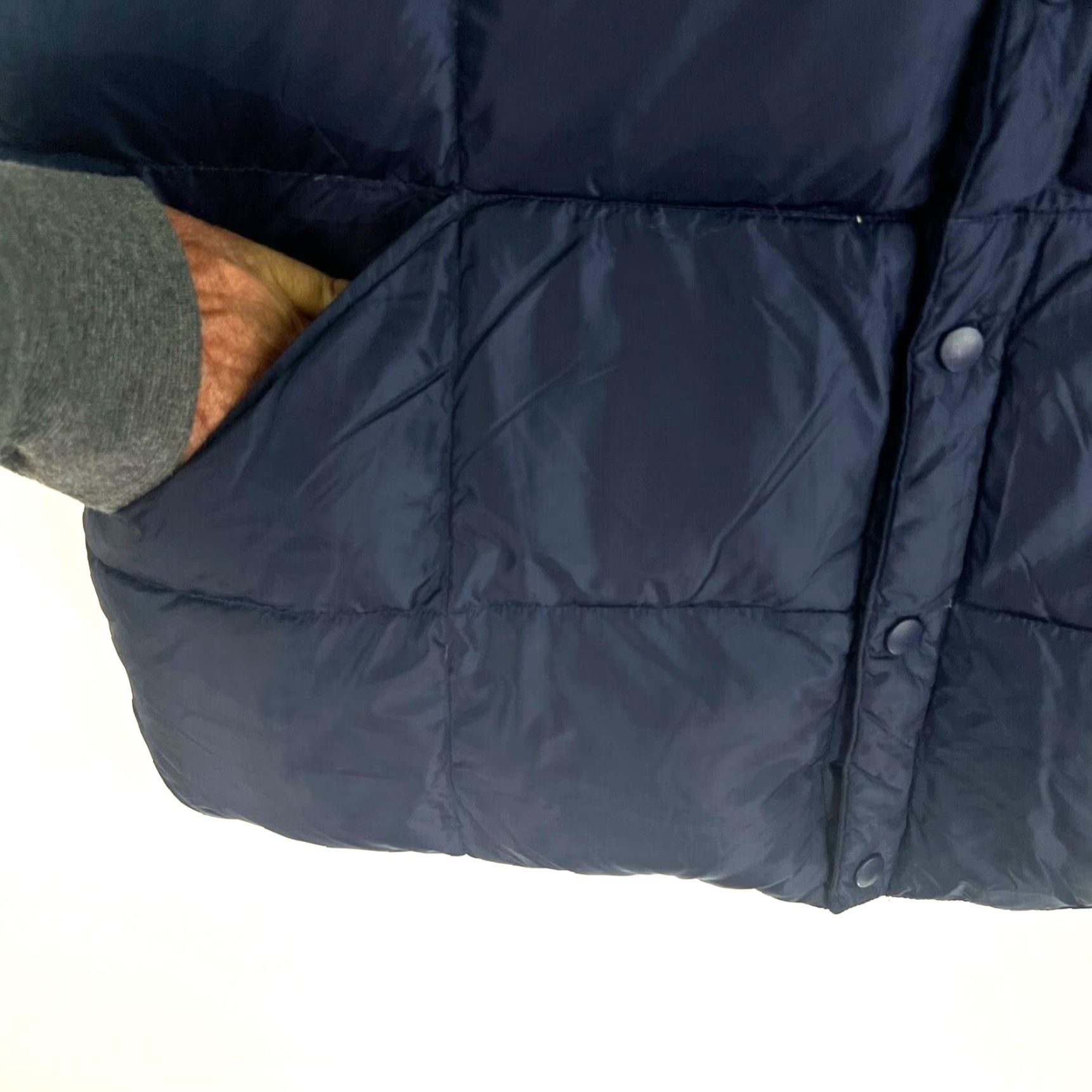 Lands' End Lands' End Vest Mens L Blue Down Puffer Quilted Insulated Lightweight Outdoor Ski 52 In Chest Mens Size US L / EU 52-54 / 3 - 2 Thumbnail