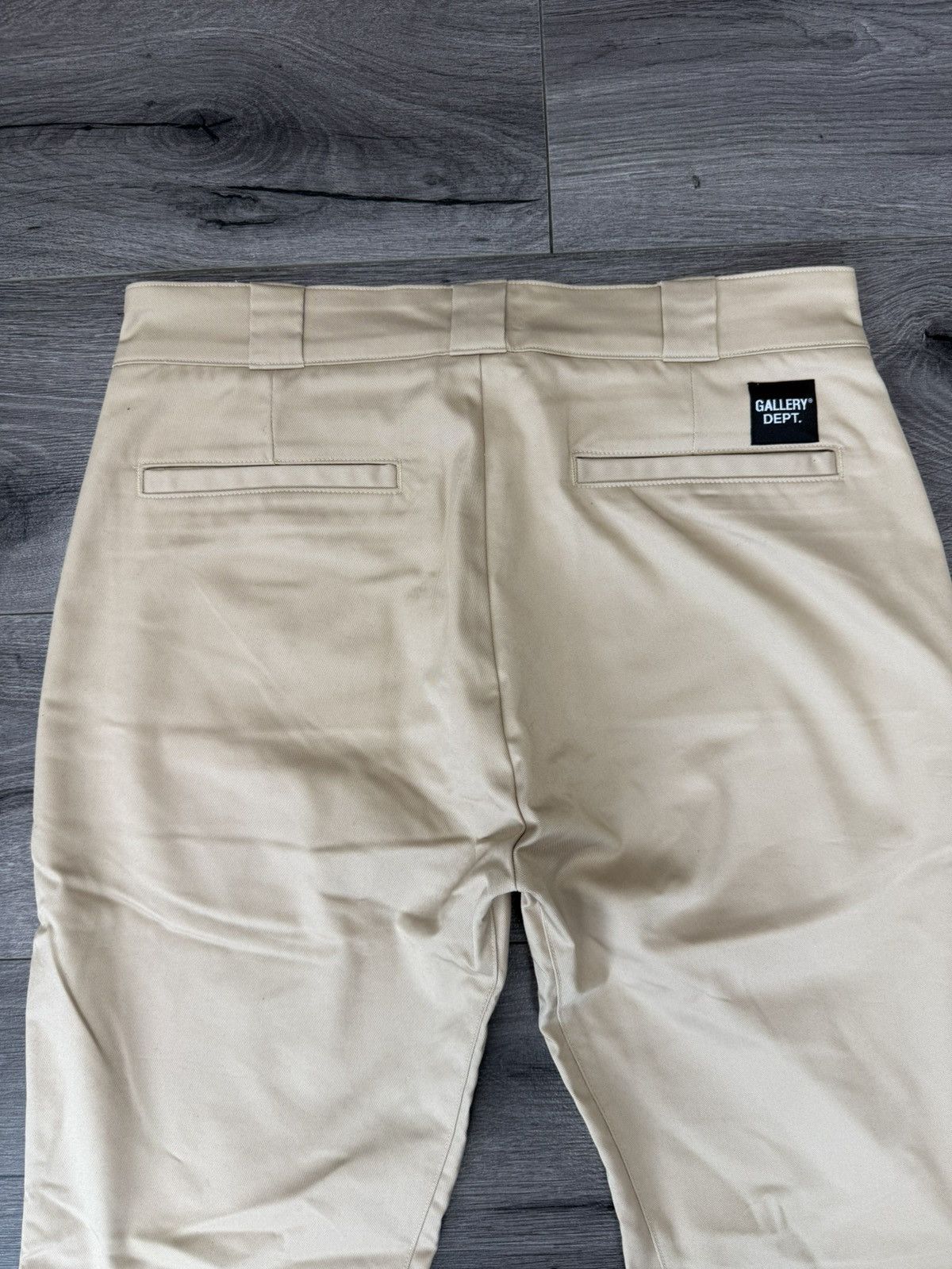 Gallery Dept. Gallery Dept Flare Chino Pants Beige 32 Size US 32 / EU 48 - 5 Thumbnail