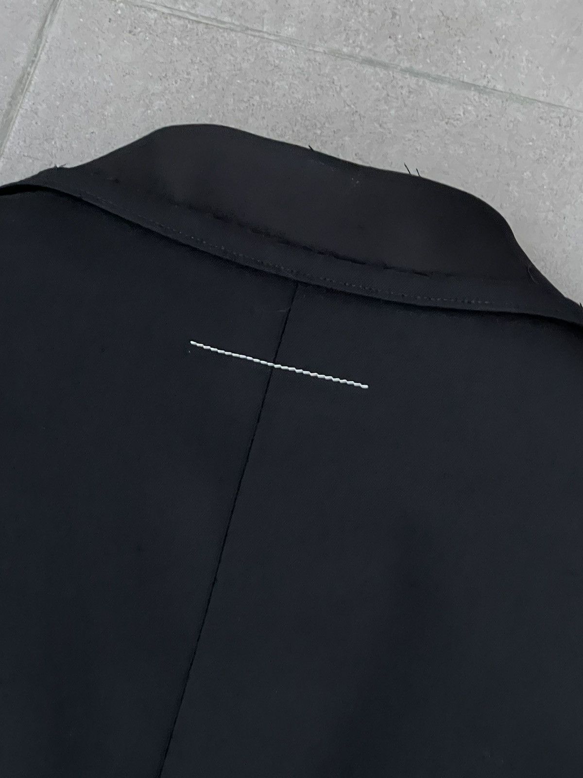 Maison Margiela !DS! SS23 Maison Margiela Deconstructed Black Blazer Jacket Size L / US 10 / IT 46 - 18 Thumbnail