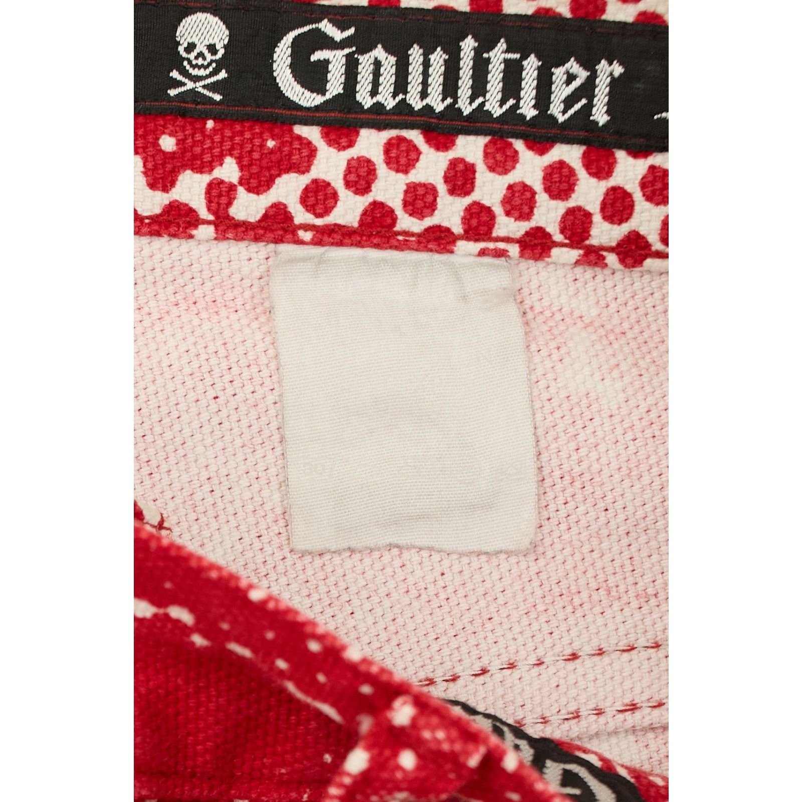 Jean Paul Gaultier F/W 1997 'Fight Racism' Denim Jeans Size US 32 / EU 48 - 5 Thumbnail