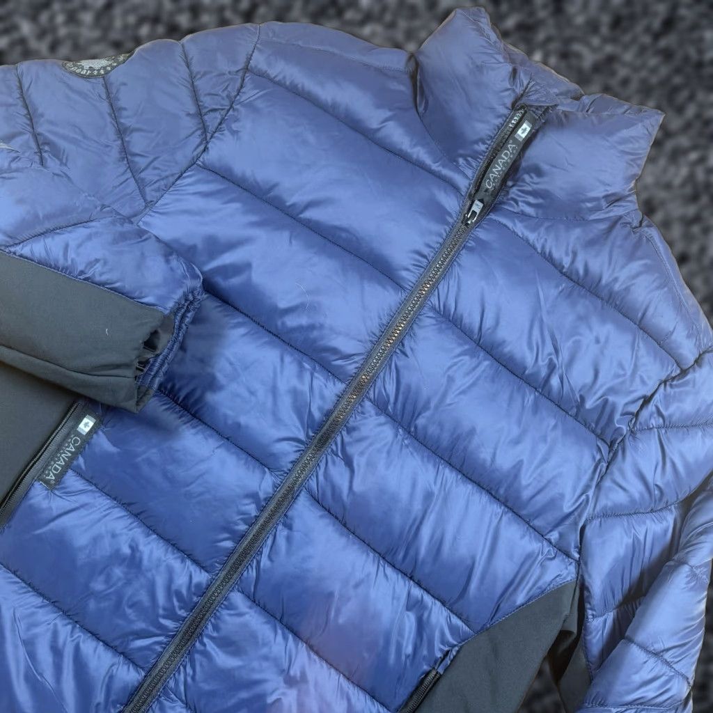 Vintage Canada Weather Gear Puffer Jacket Mens Large Blue Water Resistant Full Zip Jacket Size US L / EU 52-54 / 3 - 1 Thumbnail