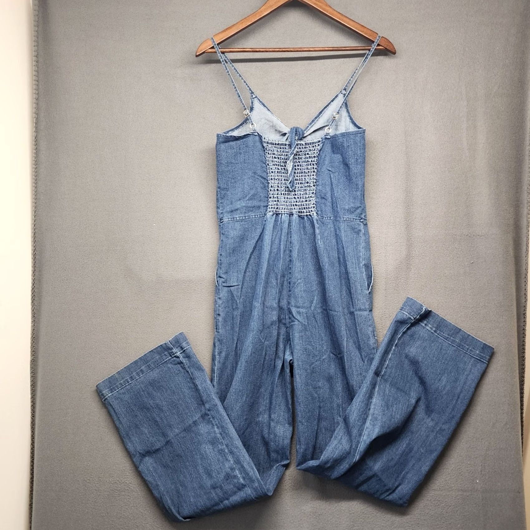 Vintage Toxik3 Denim Overalls Jumpsuit Womens Small Blue Jean Cotton Blend Stretch NEW Overalls Jumpsuit Womens Small Blue Jeans Cotton Blend Stretch NEW Size 28" / US 6 / IT 42 - 2 Thumbnail