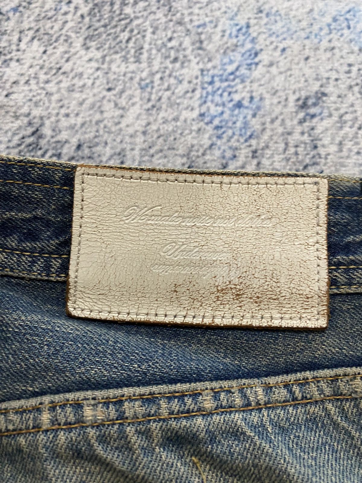Undercover Undercover distressed with poem jeans Size US 30 / EU 46 - 6 Thumbnail
