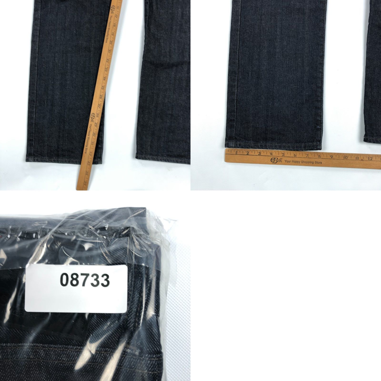 Guess Guess Jeans Mens Jeans 33x33 Blue Denim Pants Lincoln Slim Straight Distressed 5-Pocket Mens Regular Standard Fit WW00 Size US 33 - 9 Thumbnail