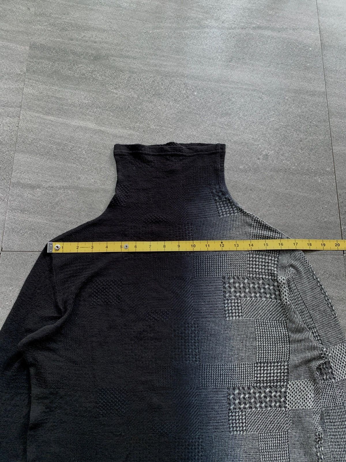 Yohji Yamamoto Gradient Patterned Ls Top Size US M / EU 48-50 / 2 - 10 Thumbnail