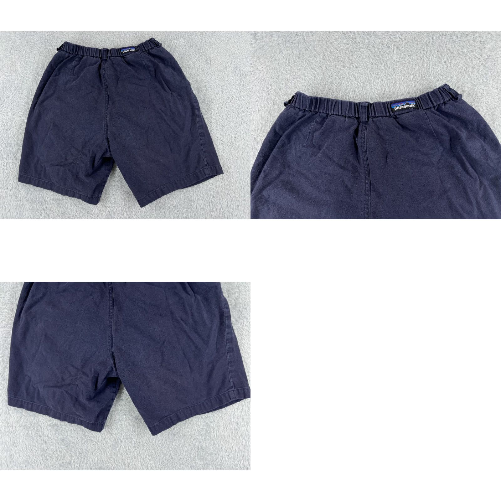 Patagonia Patagonia Shorts Women XS Blue Elastic Woven Organic Cotton Sweat, Activewear Casual Travel, Pockets, Logo, 90s? (No, vintage No) Size 26" / US 2 / IT 38 - 8 Thumbnail