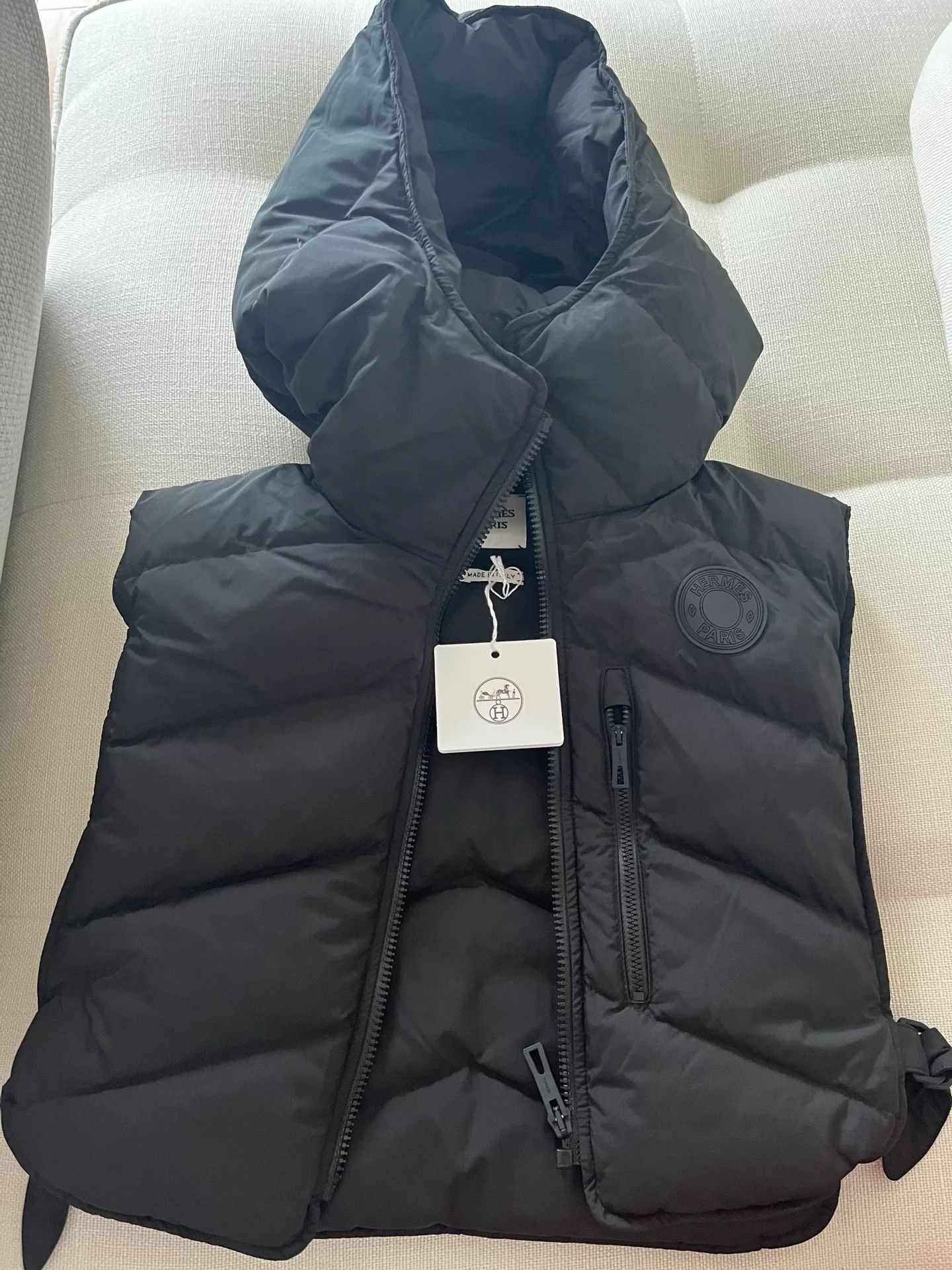 Hermes Hermes Down Vest Size 38 Size S / US 4 / IT 40 - 1 Thumbnail