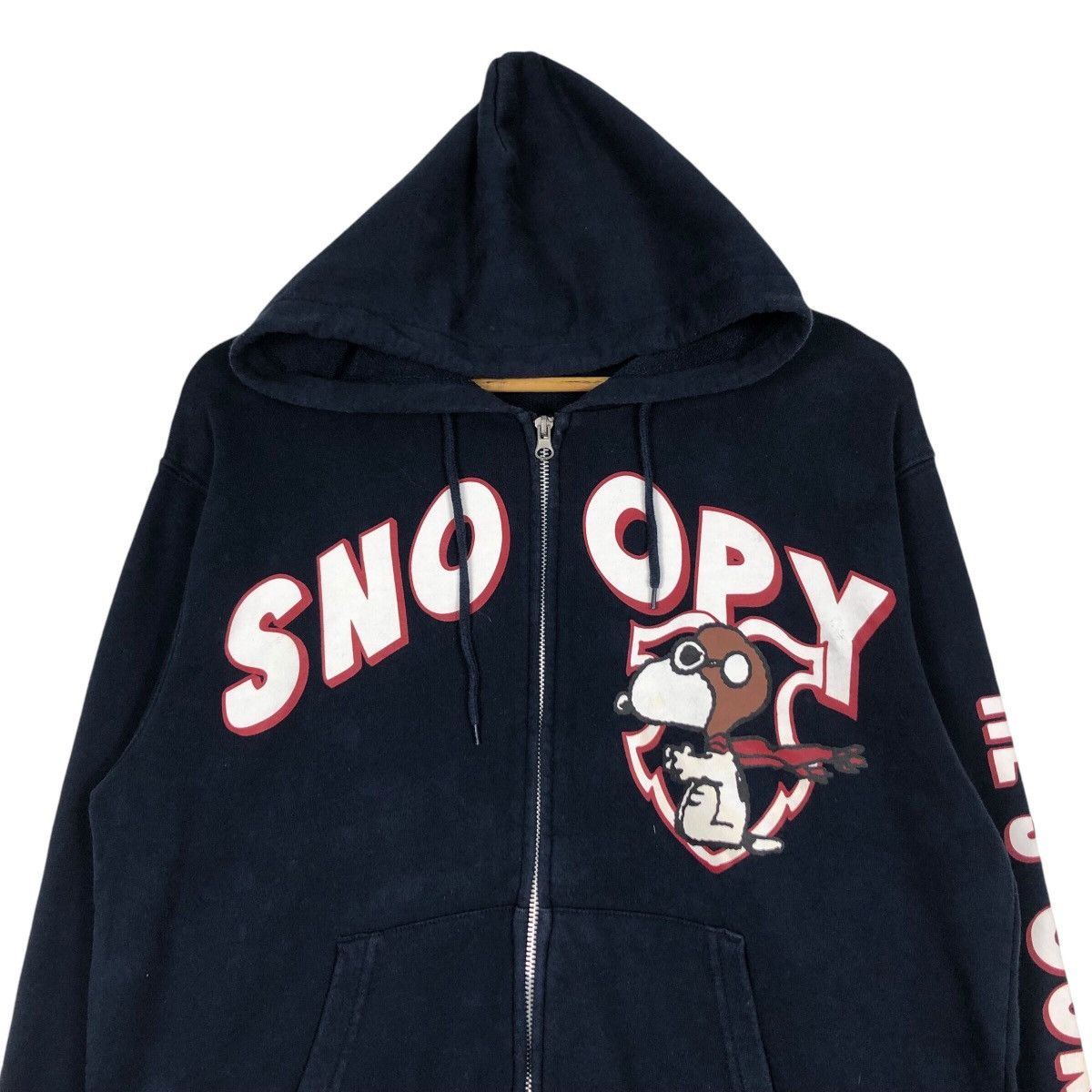 Japanese Brand × Vintage Rare Universal Studio Japan Snoopy Hoodie Sweater #A3 Size US M / EU 48-50 / 2 - 2 Thumbnail