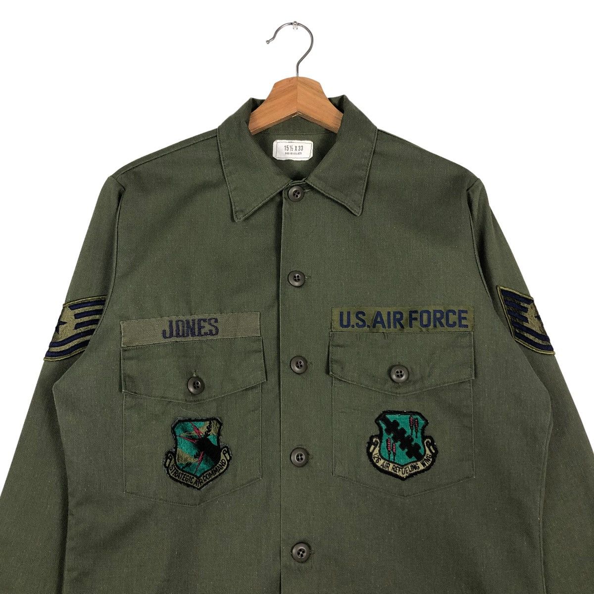 Vintage 🔥VINTAGE DURA PRESS OG-507 US AIR FORCE SHIRT JACKET Size US M / EU 48-50 / 2 - 3 Thumbnail