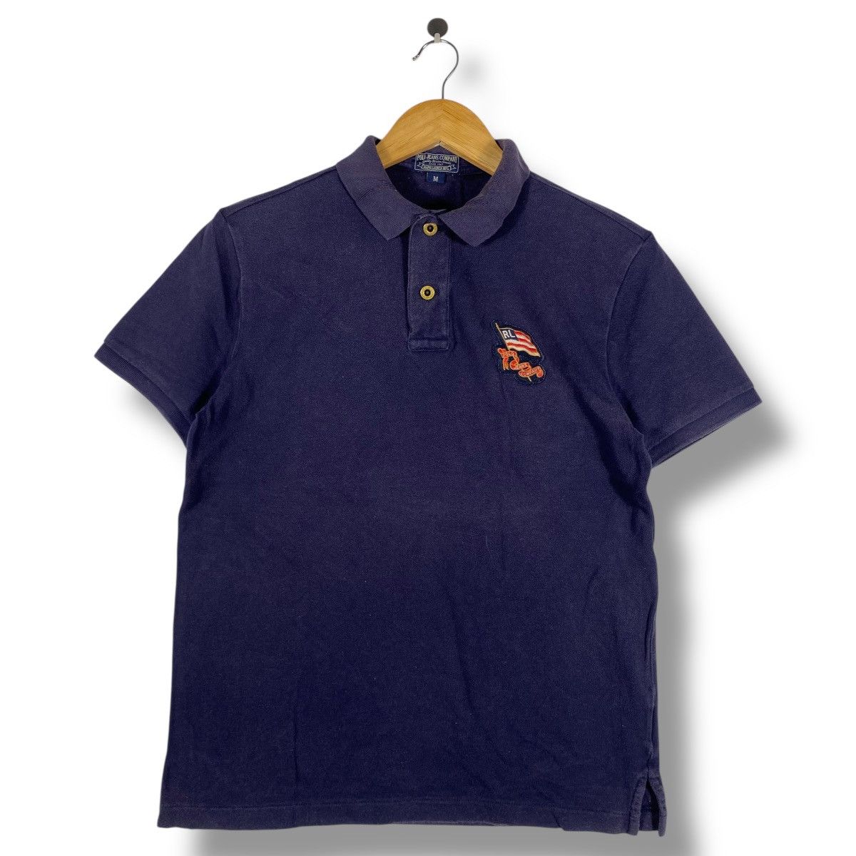 Ralph Lauren POLO JEANS COMPANY By Ralph Lauren Faded Polo Shirt Size US M / EU 48-50 / 2 - 1 Thumbnail