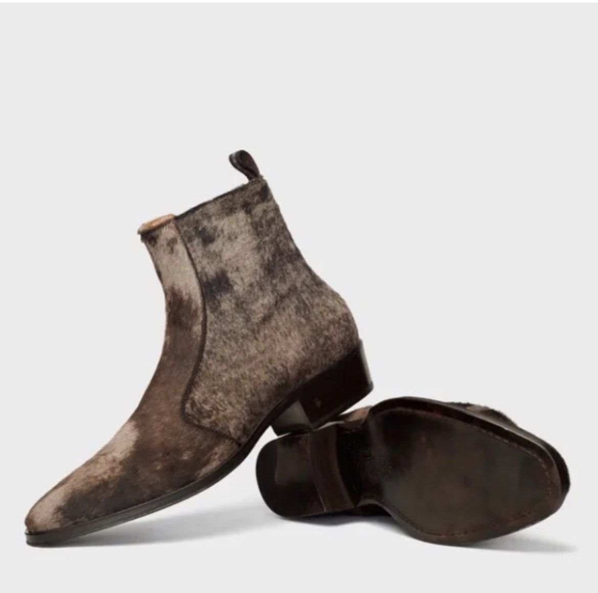 John Varvatos Ludlow Vintage Zip Boot 9 USA 42 EU Size US 9 / EU 42 - 5 Thumbnail