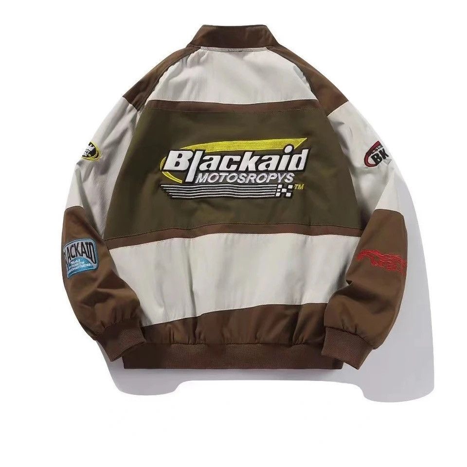 Designer × Vintage American retro hip hop Y2K baseball street racing jacket Size US XL / EU 56 / 4 - 2 Thumbnail