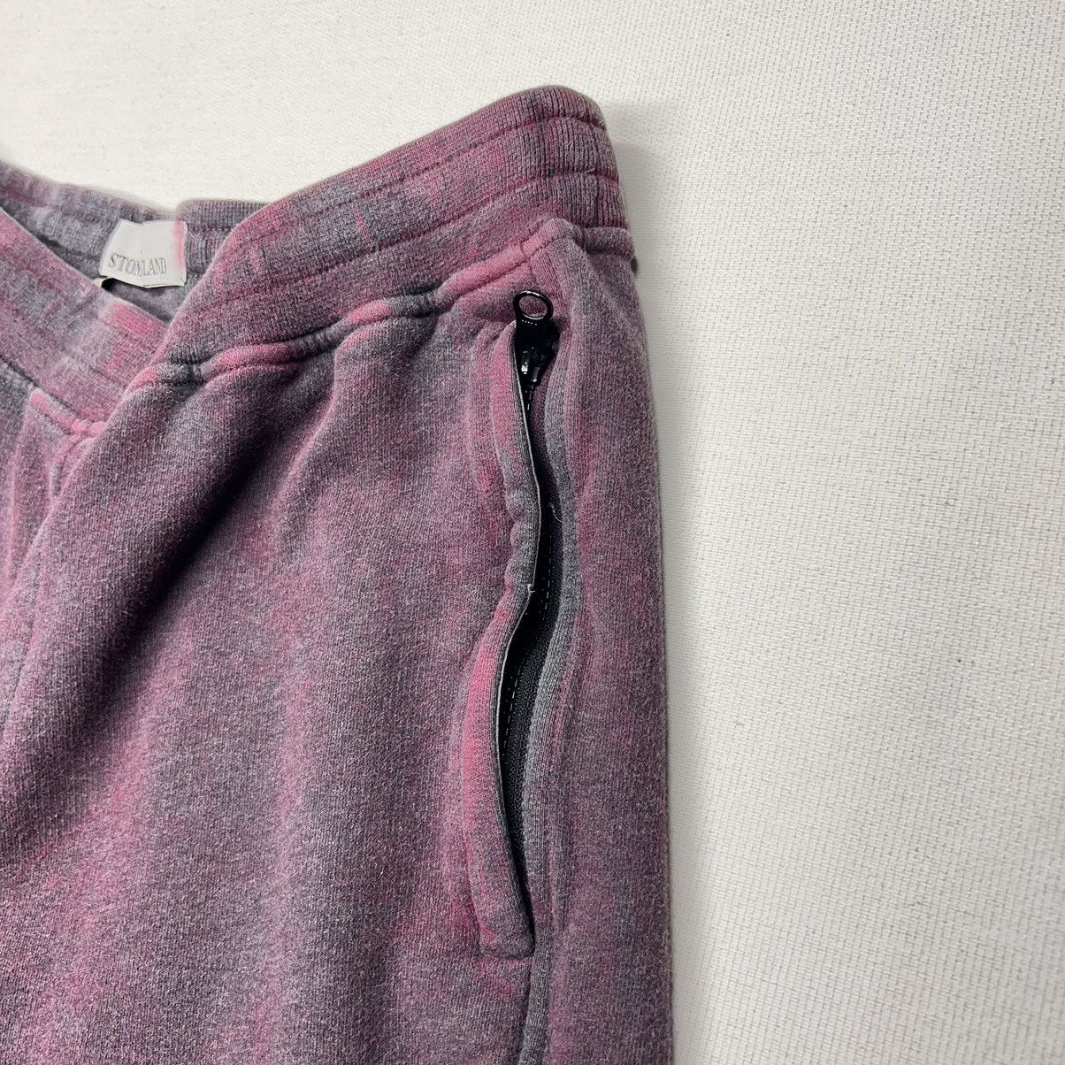 Stone Island Stone Island Sweatpants Purple Joggers Treatment Dyed Dust Size US 32 / EU 48 - 6 Thumbnail