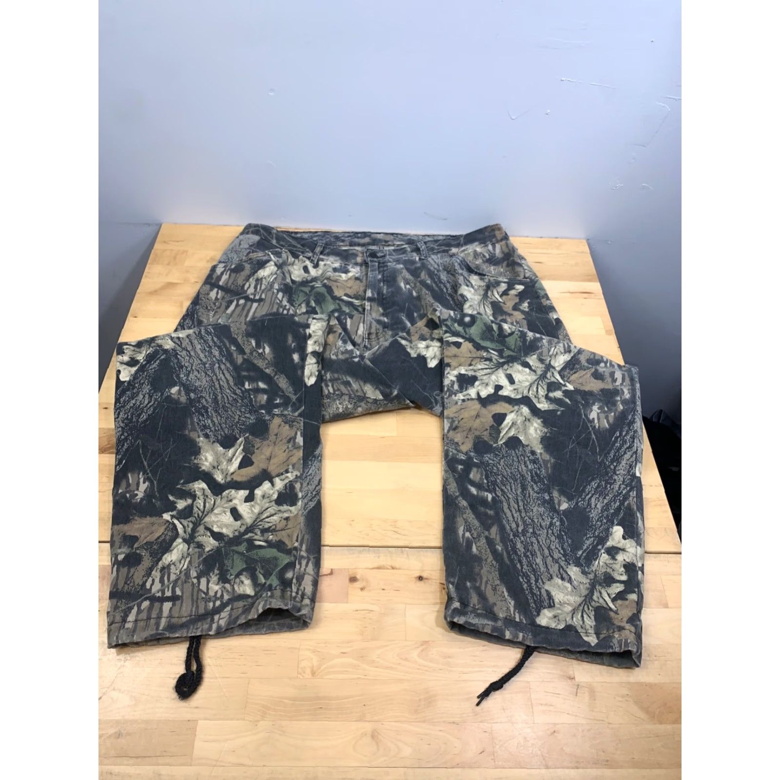 Vintage VINTAGE Mossy Oak Camo Pants Mens XL Wolf Mountain USA Cargo Baggy Dunno Size US 36 / EU 52 - 5 Thumbnail