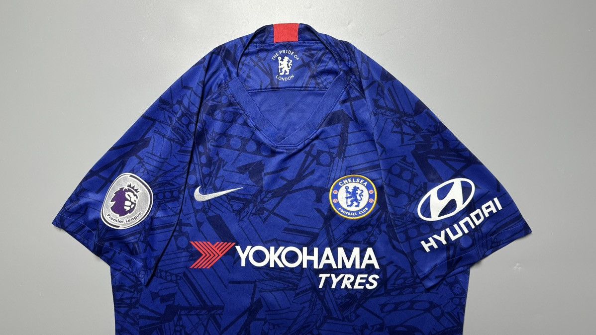 Nike CHELSEA NIKE 2019/2020 FOOTBALL HOME JERSEY #10 HAZARD Size US L / EU 52-54 / 3 - 3 Thumbnail