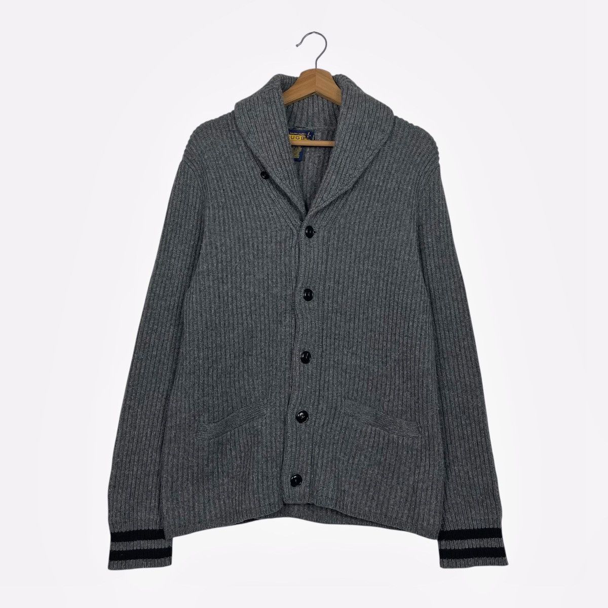 Rugby Ralph Lauren Ralph Lauren Rugby Wool Jacket Size US L / EU 52-54 / 3 - 1 Thumbnail