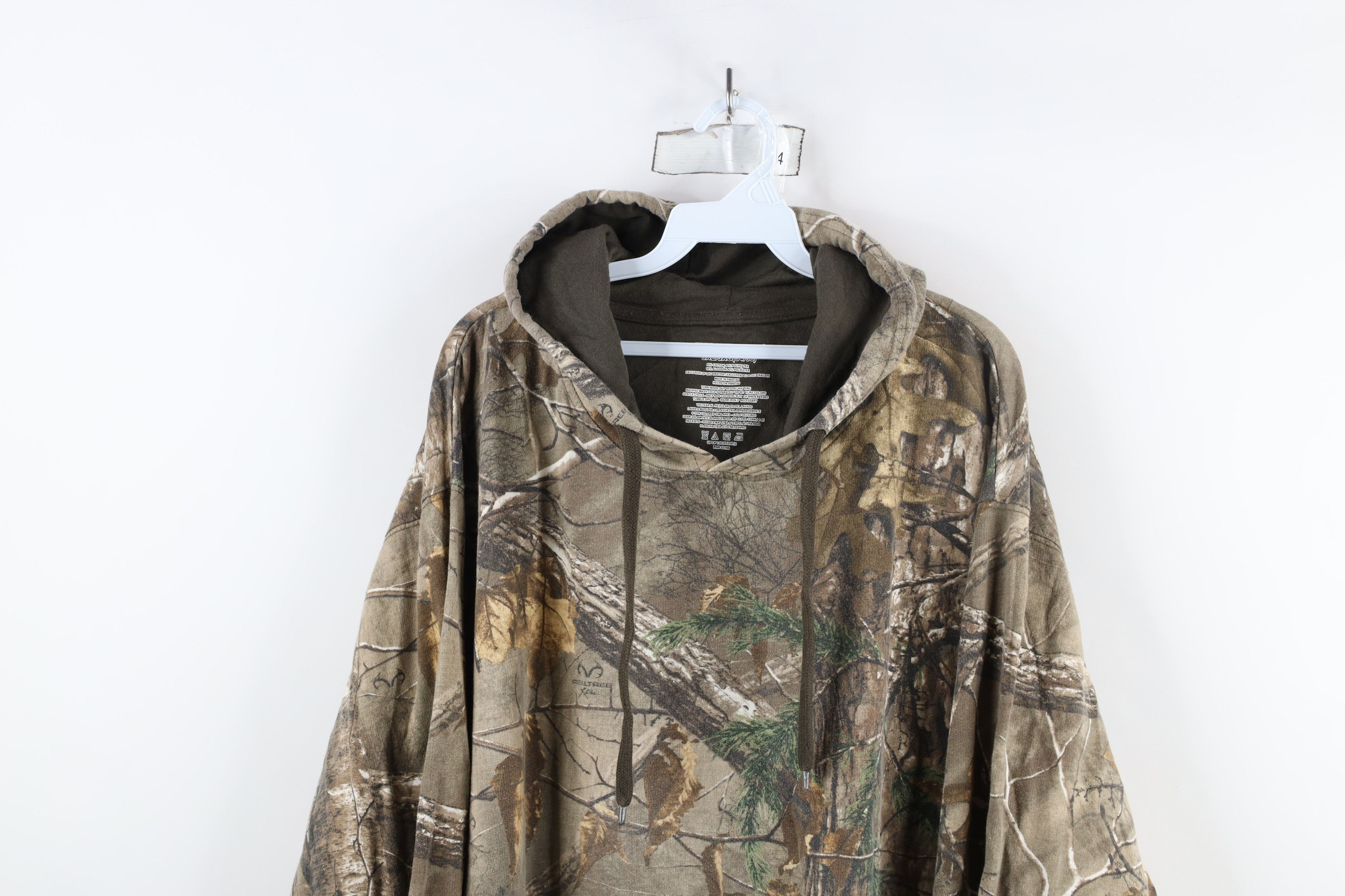 Vintage Vintage Y2K Streetwear Realtree Camouflage Hoodie Sweatshirt Size US XXL / EU 58 / 5 - 2 Thumbnail