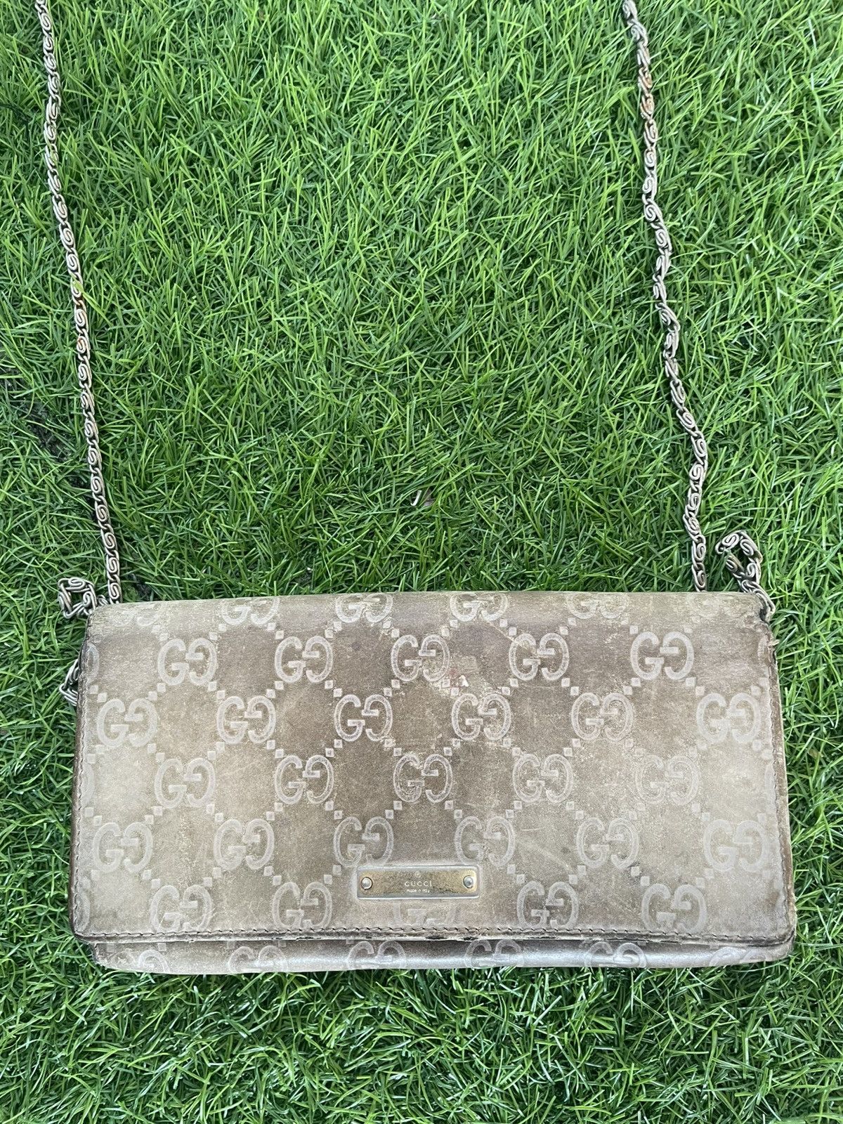 Gucci Authentic USED GUCCI wallet chain Size ONE SIZE - 1 Thumbnail