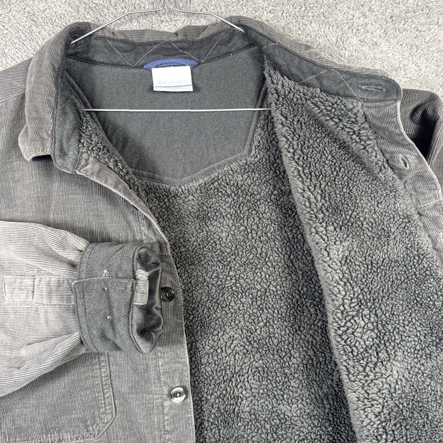 Vintage Columbia Jacket Mens 2XL Corduroy Shacket Windward III Sherpa Windward III Jacket Casual Workwear Mens XL? Size US XXL / EU 58 / 5 - 2 Thumbnail