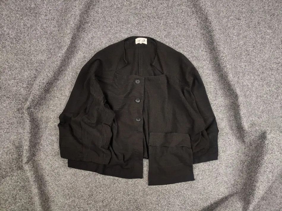 Designer Cannisse design asymmetric Pocket Light Blazer Jacket Size M / US 6-8 / IT 42-44 - 1 Thumbnail