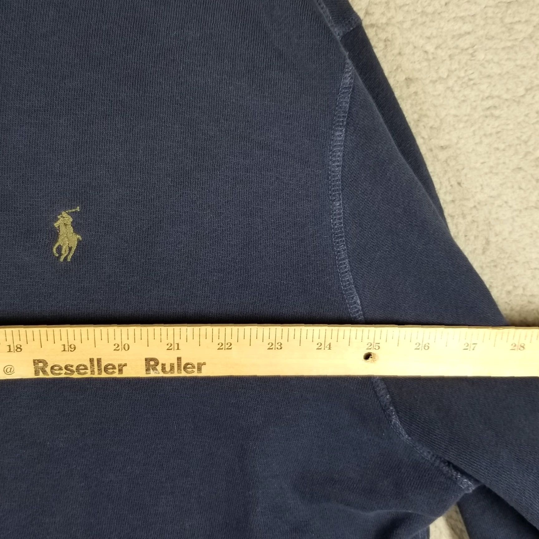 Polo Ralph Lauren VINTAGE Polo Ralph Lauren Sweatshirt Mens 2XL Navy Mock Neck Henley Pullover Pony Shirt Mens 2XL Navy Blue 4-Button Embroidered Logo Size US XXL / EU 58 / 5 - 7 Thumbnail