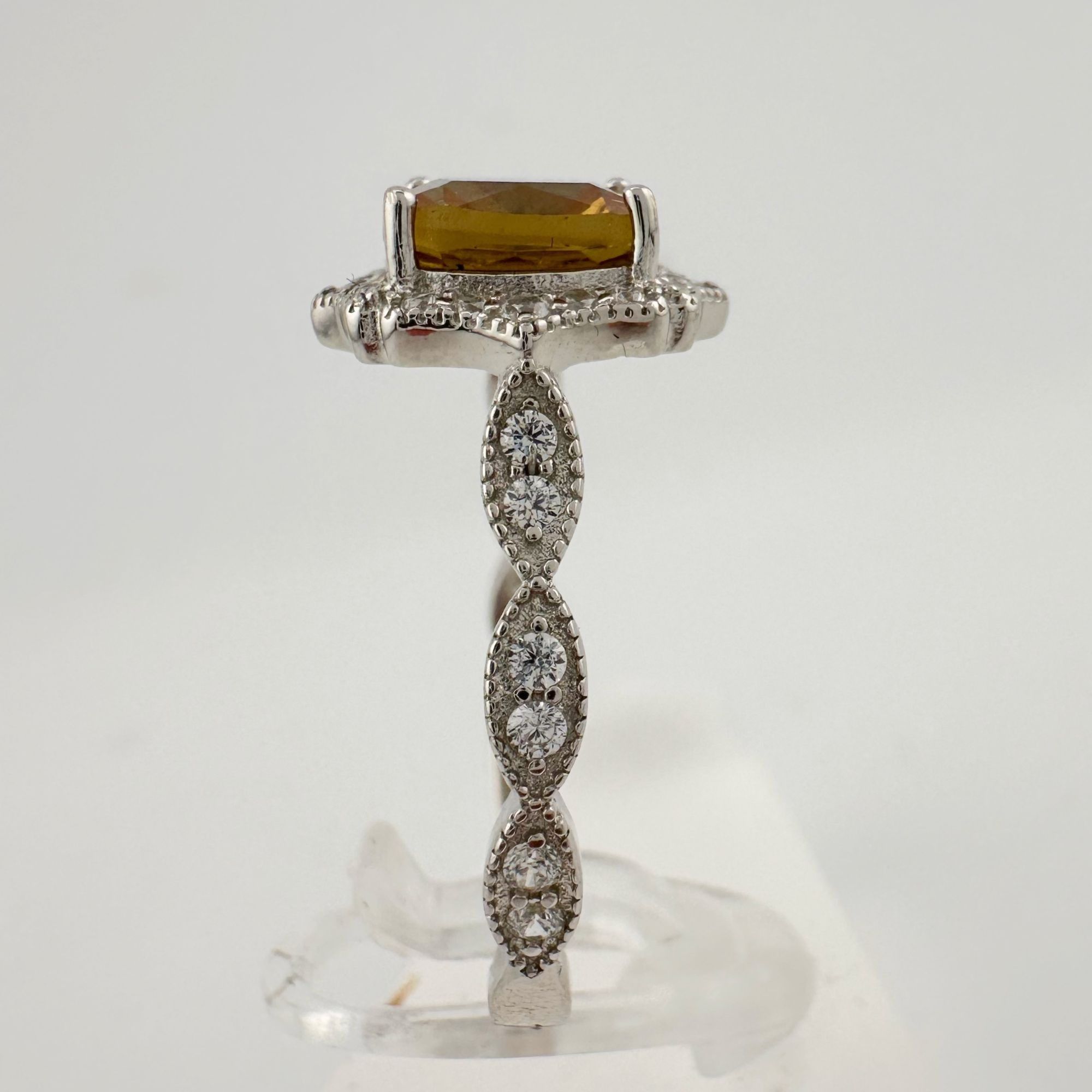 Other Pretty and Petite Antique Style Lab Created Sultanite Ring S Size ONE SIZE - 4 Thumbnail