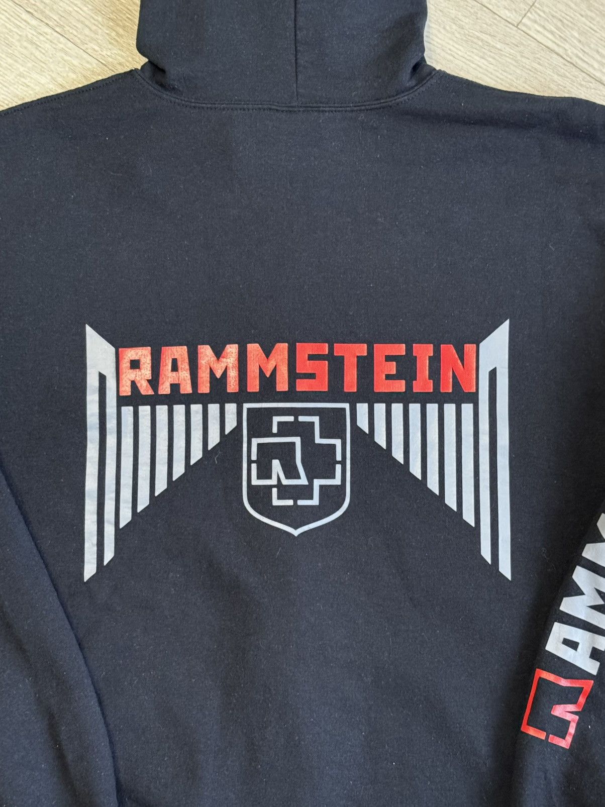 Band Tees 🔷Vintage Rammstein Zip Hoodie 2000s🔷 Size US L / EU 52-54 / 3 - 6 Thumbnail