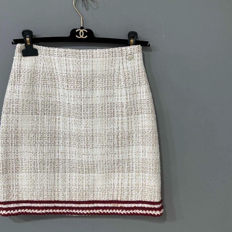 Chanel Chanel Tweed hamburger series skirt Size 25" / US 0 / IT 36 - 2 Thumbnail