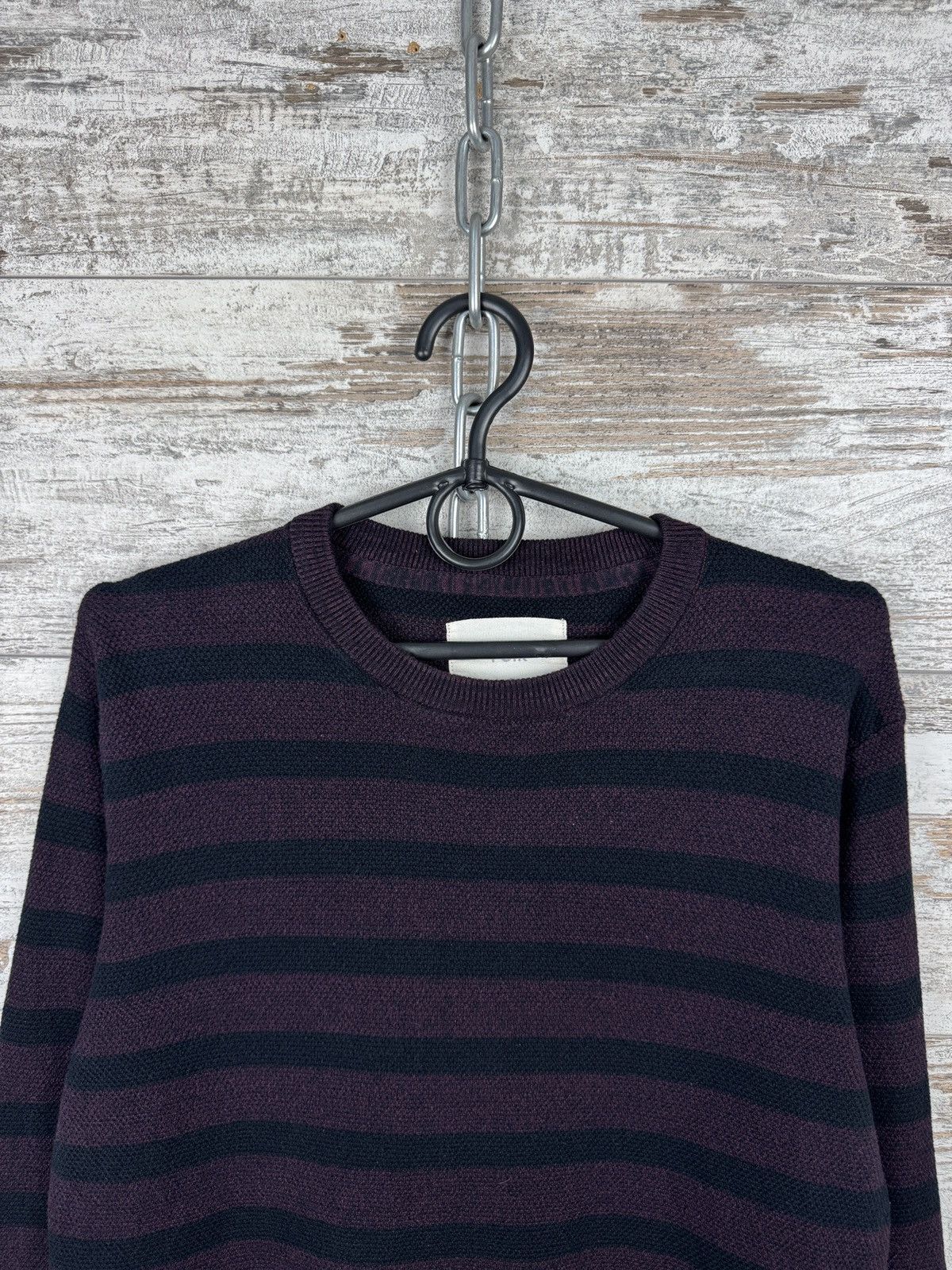 Folk Mens Vintage Folk sweater striped sweatshirt luxury Size US S / EU 44-46 / 1 - 3 Thumbnail