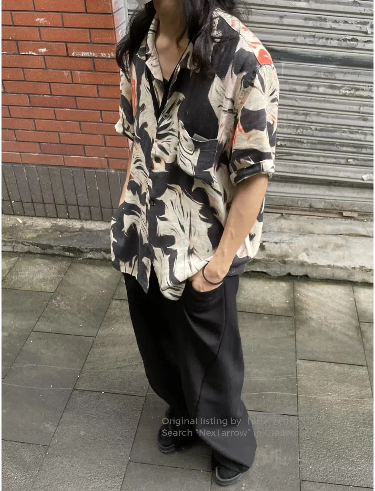 Our Legacy Our Legacy Short Sleeve Floral Box Shirt. Size US L / EU 52-54 / 3 - 9 Thumbnail