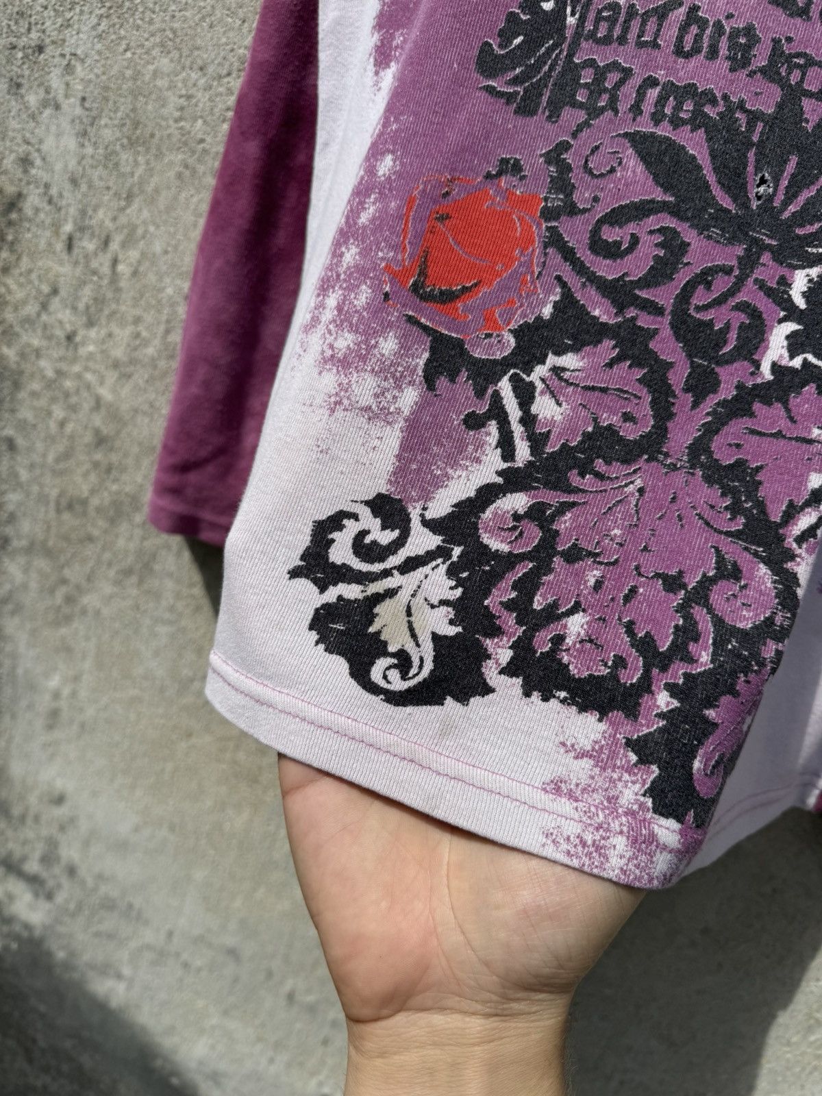 Jean Paul Gaultier Y2K Longsleeve Top Jean Paul Gaultier Style Tie-Dye AOP JPG Size L / US 10 / IT 46 - 6 Thumbnail