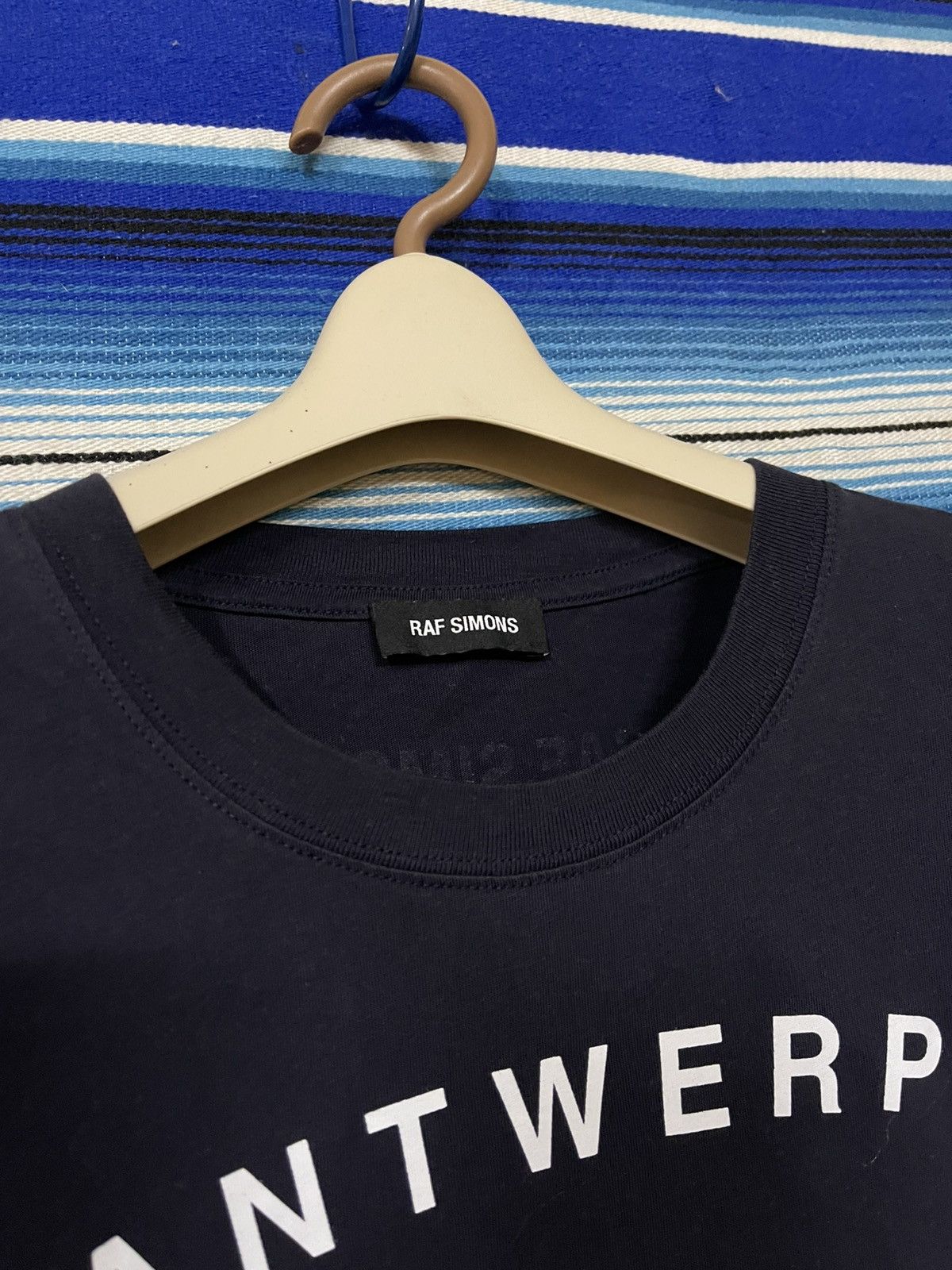 Raf Simons SS20 RAF Simon Antwerp Tour T-shirt Size L Size US L / EU 52-54 / 3 - 11 Thumbnail