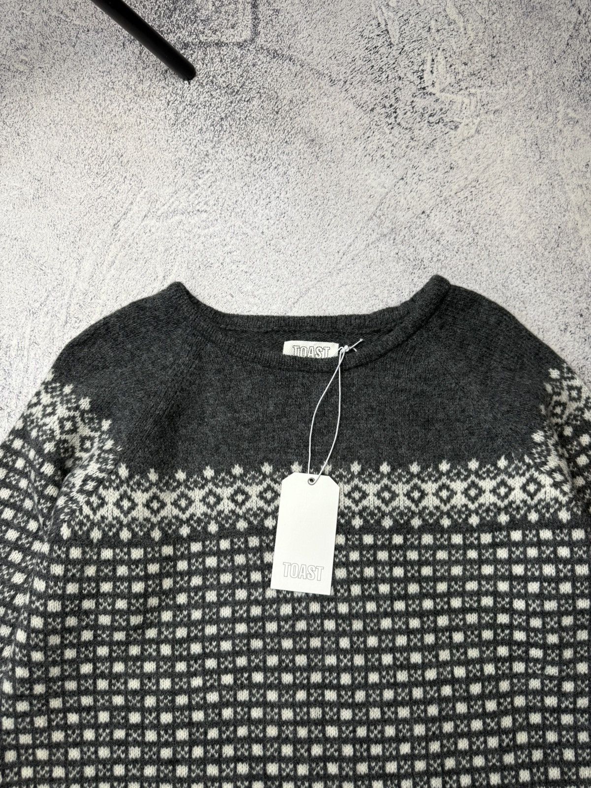 Designer Toast New Wool Dress Sweater Knitwear Women's Size 16 Size XXL / US 16-18 / IT 52-54 - 8 Thumbnail