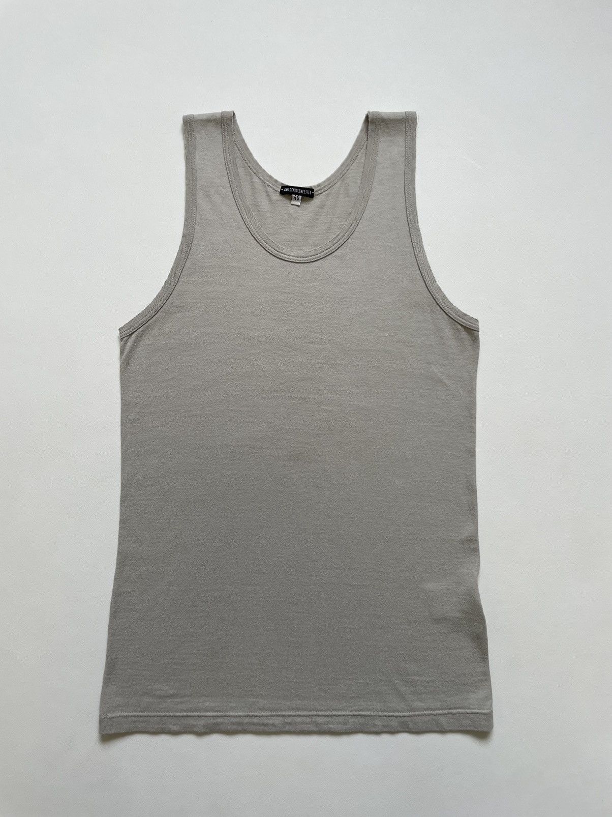 Ann Demeulemeester ‘Hand Print’ Raw Edge Cotton Vest Size M / US 6-8 / IT 42-44 - 2 Thumbnail