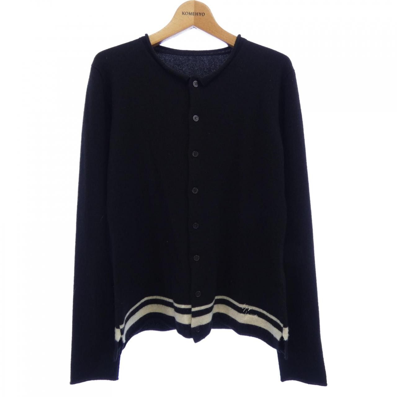 Other Yoji Yamamoto Yohji Yamamoto Cashmere Cardigan Textile Tops FX-K05-191 DUTY FREE for USA Size ONE SIZE - 1 Thumbnail
