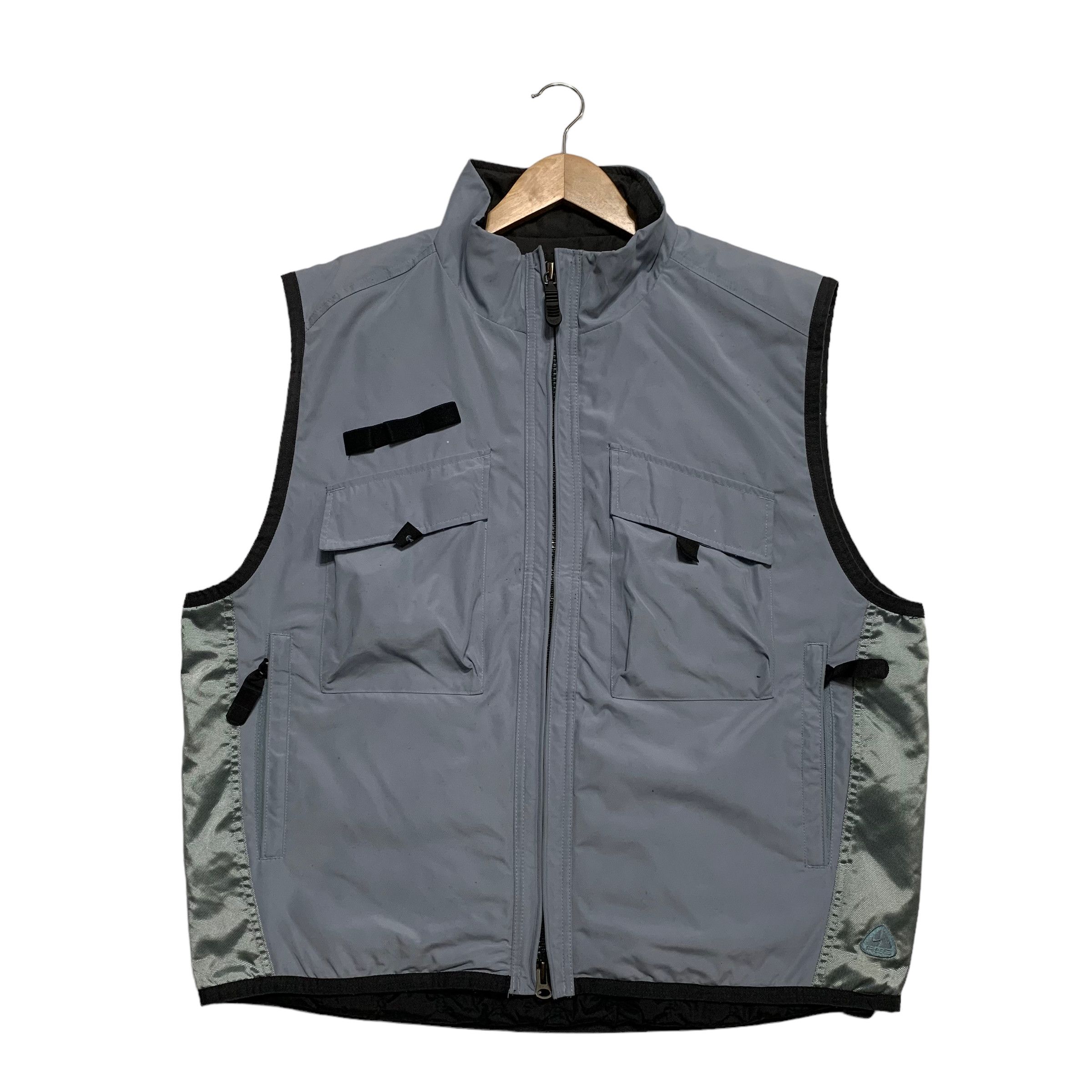 image of Vintage Nike Acg Vest in Blue, Men's (Size Large)