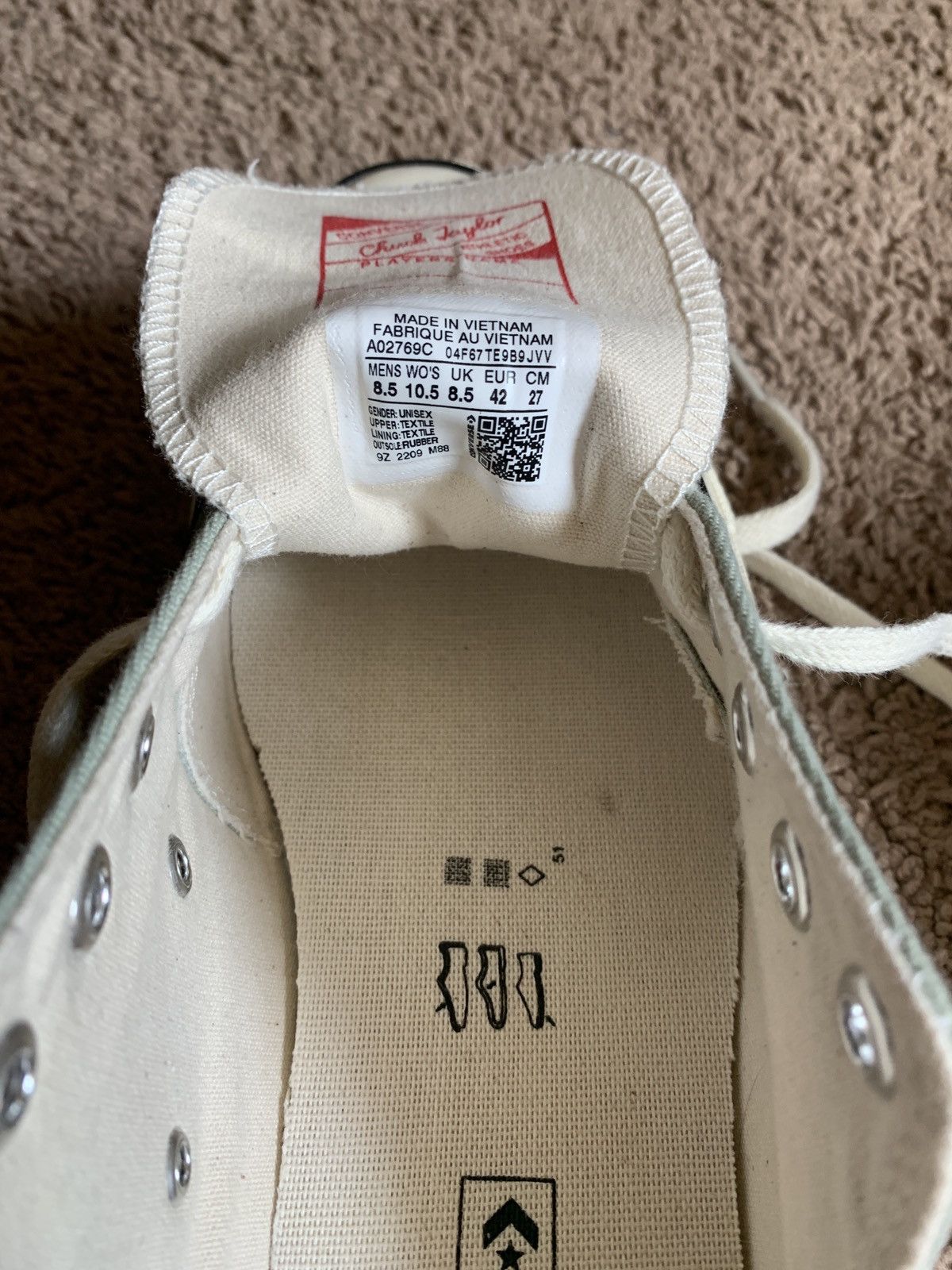 Converse Converse Chuck 70 Low Tops Sage Green Size US 8.5 / EU 41-42 - 8 Thumbnail
