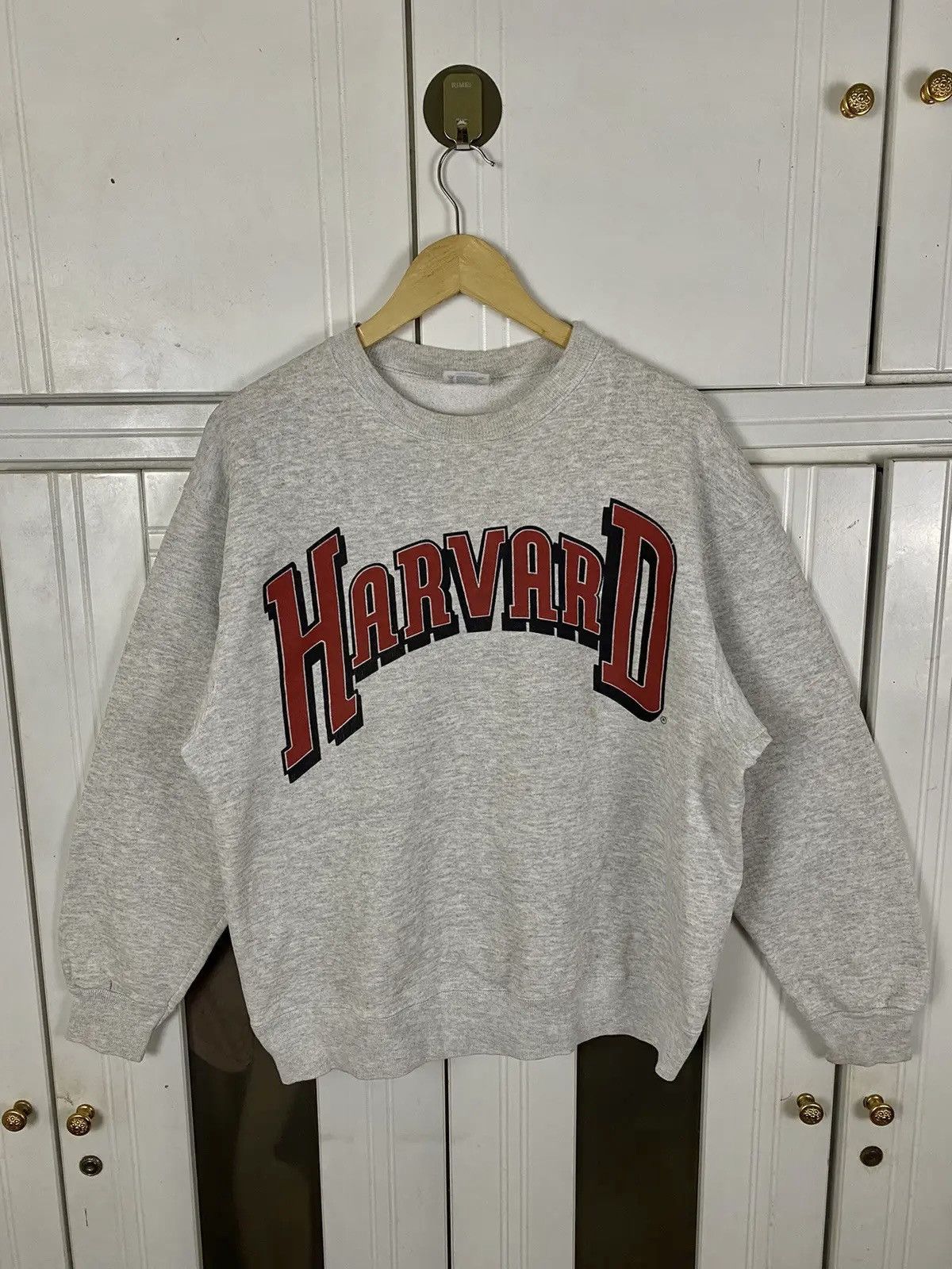 Vintage Vintage University Of Havard Size US L / EU 52-54 / 3 - 1 Thumbnail